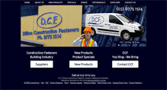 Desktop Screenshot of constructionfasteners.com.au